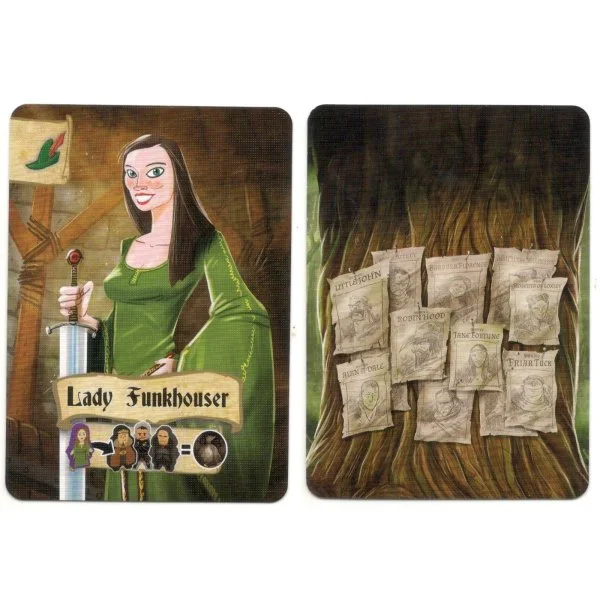 Robin Hood and the Merry Men: Lady Funkhouser Promo Card