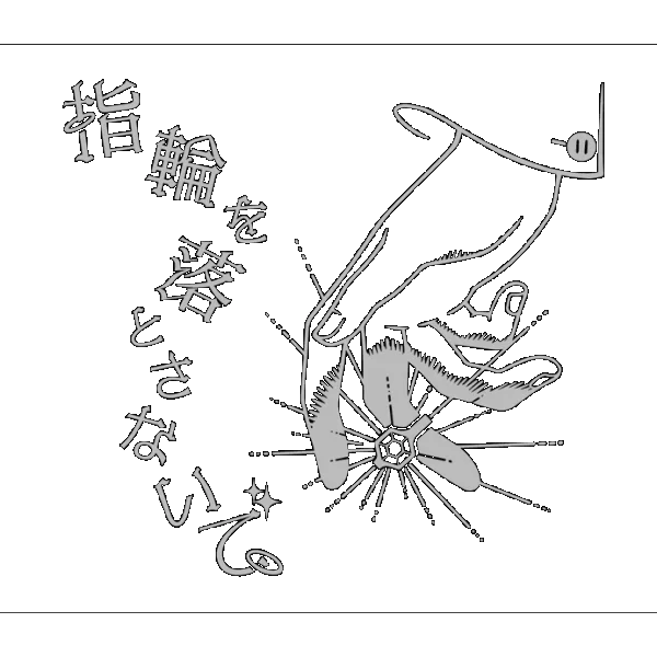 指輪を落とさないで (Don't Drop Your Ring)