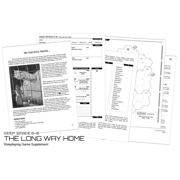 Deep Space D-6: The Long Way Home