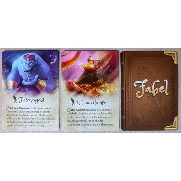The Grimm Forest: Genie & Magic Lamp promo cards