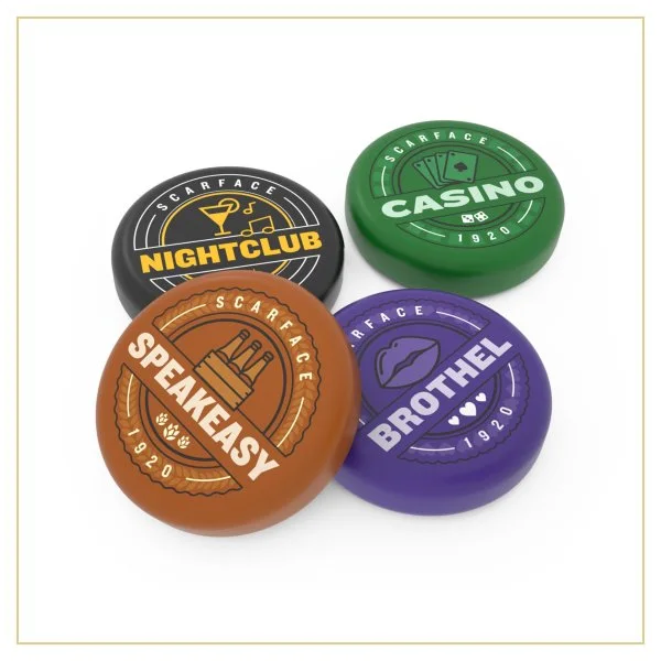 Scarface 1920: Plastic Business Markers