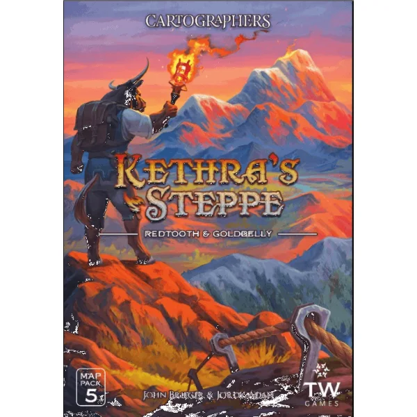 Cartographers Map Pack 5: Kethra's Steppe – Redtooth & Goldbelly