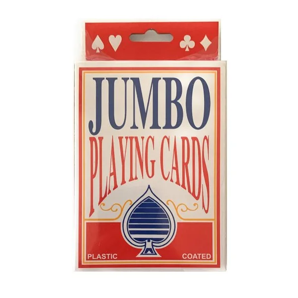 Jumbo playing cards