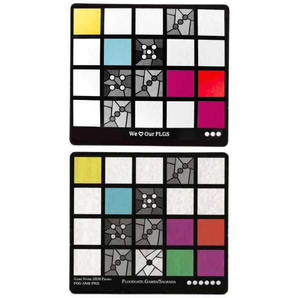 Sagrada: Promo 11 – FLGS 2020 Window Pattern Card