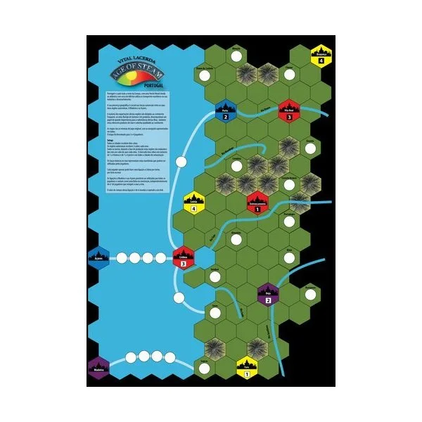 Age of Steam Expansion: Portugal