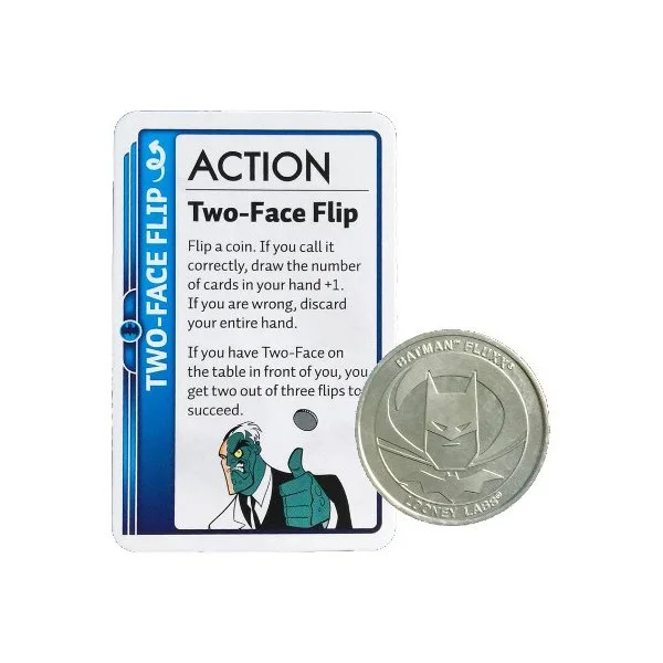Batman Fluxx: Two-Face Flip Promo Card