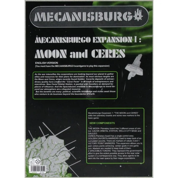 Mecanisburgo Expansion 1: Moon and Ceres