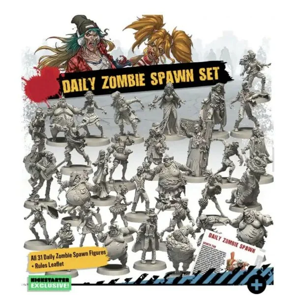 Zombicide (2nd Edition): Daily Zombie Spawn Set