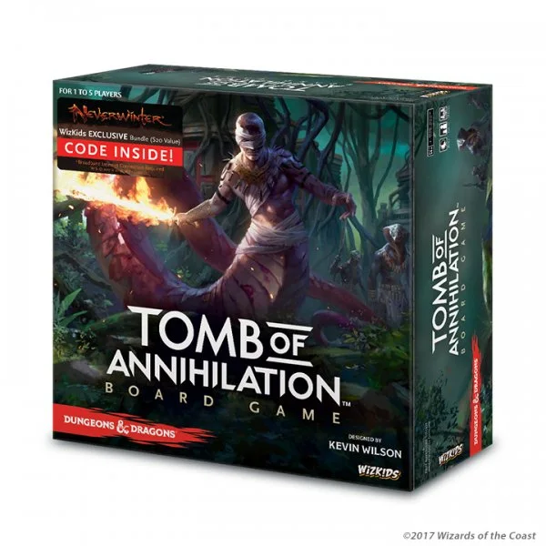 Dungeons & Dragons: Tomb of Annihilation Board Game