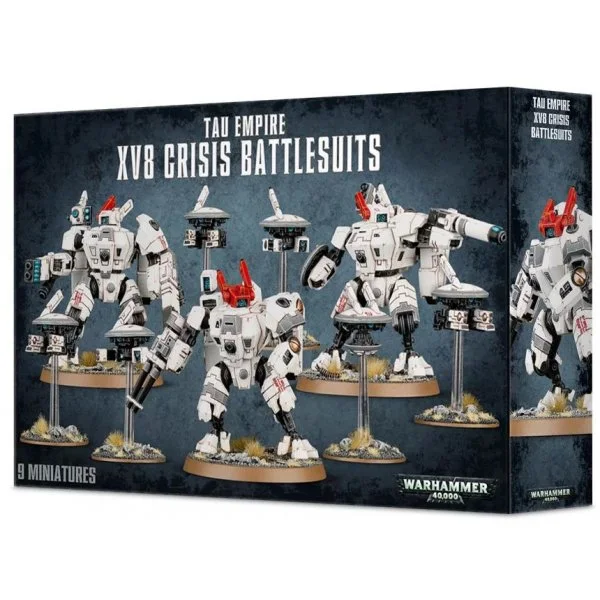 Warhammer 40000 Tau Empire XV8 Crisis Battlesuits