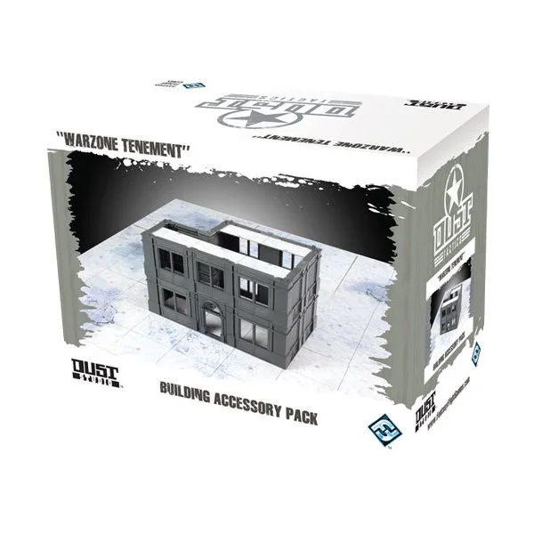 Dust Tactics: Warzone Tenement Building Accessory Pack