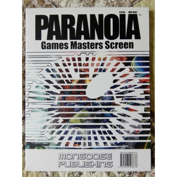Paranoia Games Masters Screen