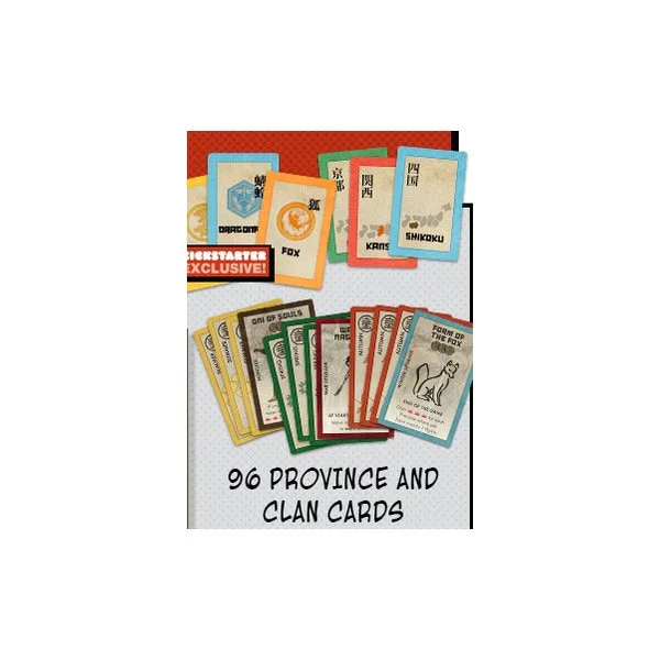 Rising Sun: Province and Clan Cards