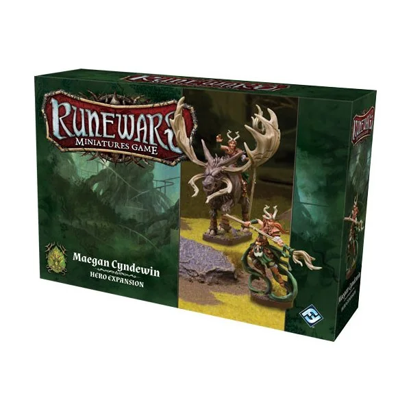 Runewars Miniatures Game: Maegen Cyndewin Hero Expansion