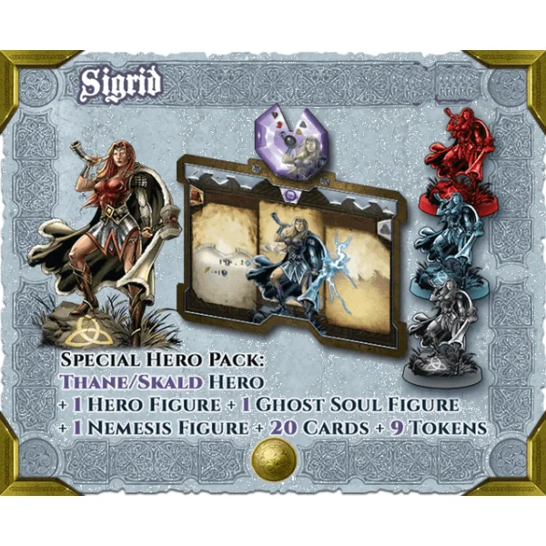 Sword & Sorcery: Hero Pack – Sigrid Thane/Skald