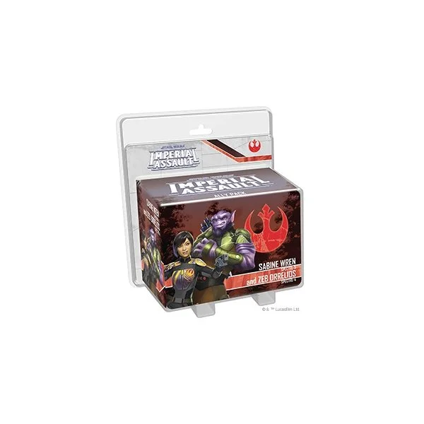 Star Wars: Imperial Assault – Sabine Wren and Zeb Orrelios Ally Pack