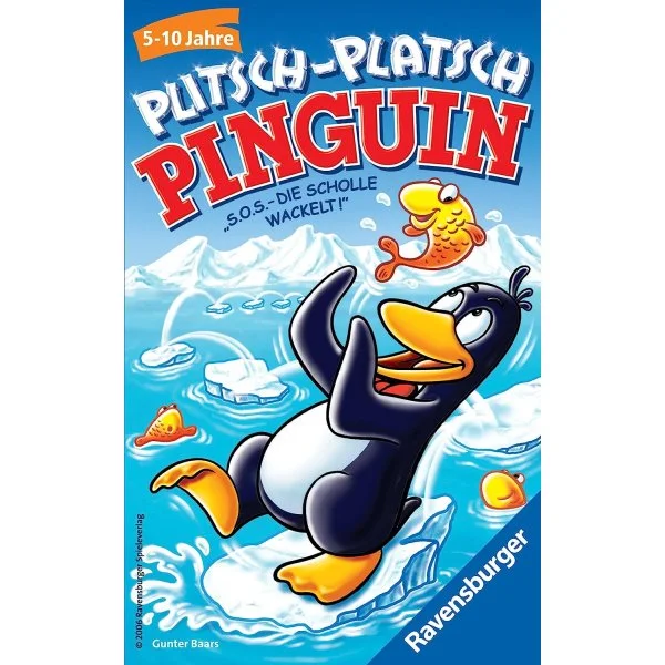 Plitsch Platsch Pinguin s.o.s.-die scholle wackelt!