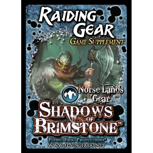 Shadows of Brimstone Adventures: Gates of Valhalla – Raiding Gear Game Supplement