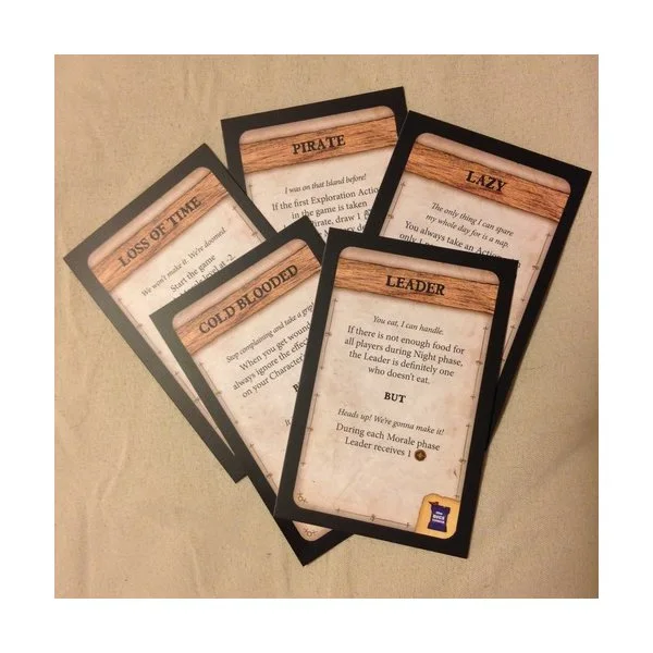 Robinson Crusoe: Adventure on the Cursed Island – Trait Cards 2