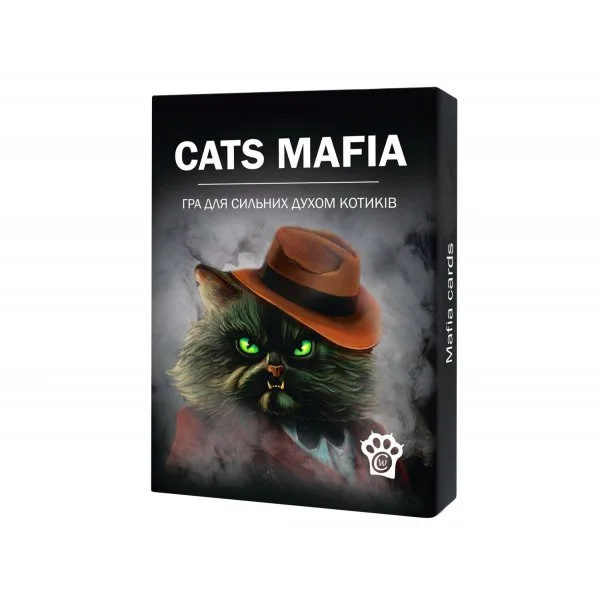 Карточки для игры в мафию, Котомафия, CATS MAFIA (укр., англ.)