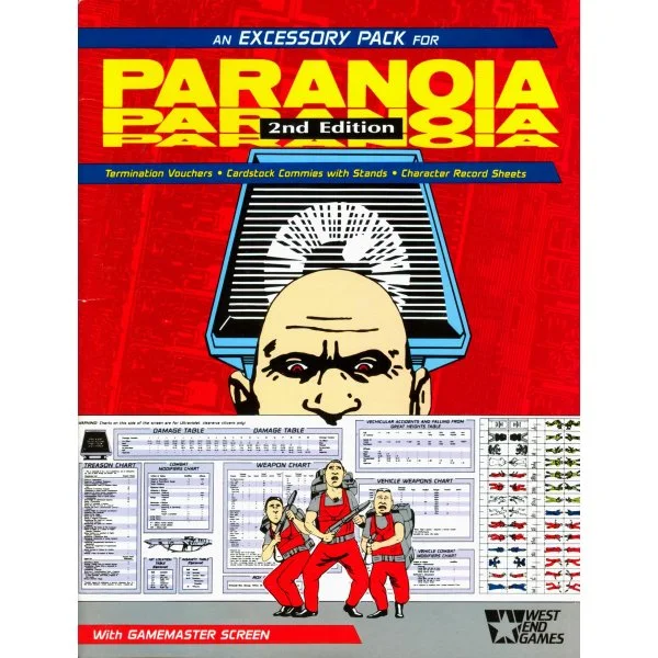Paranoia Excessory Pack