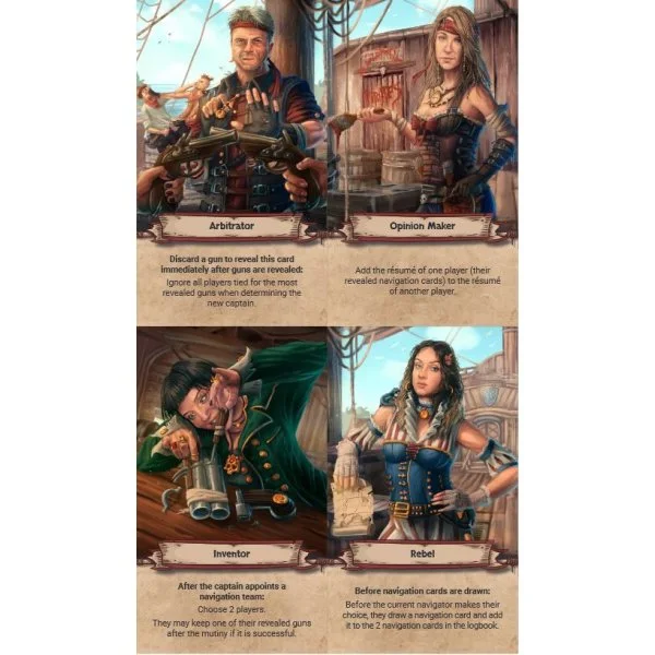 Feed the Kraken: Bonus Character Cards
