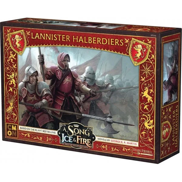A Song of Ice & Fire: Tabletop Miniatures Game – Lannister Halberdiers