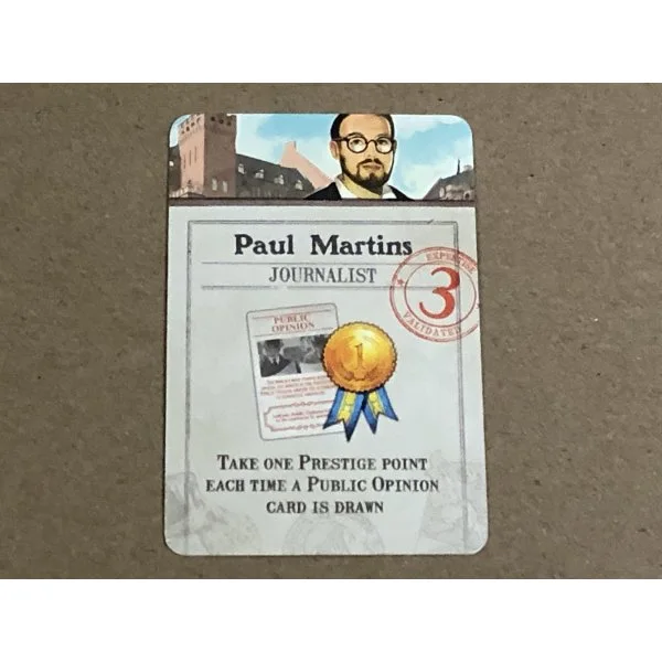 Museum: Paul Martins Promo Card
