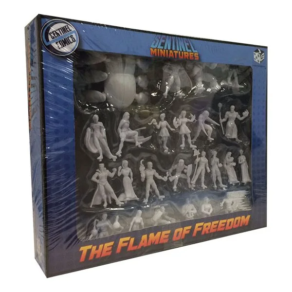 Sentinel Tactics: The Flame of Freedom Miniatures