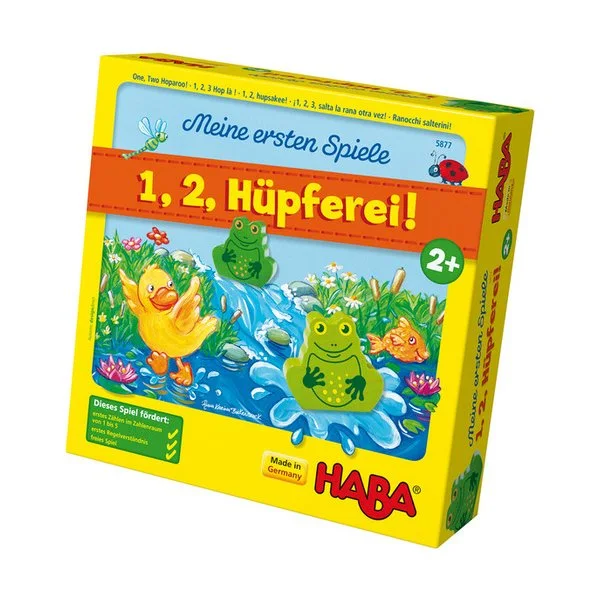 1, 2, Hüpferei!