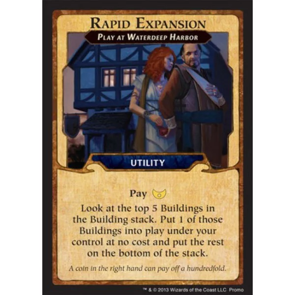 Lords of Waterdeep: Rapid Expansion Promo
