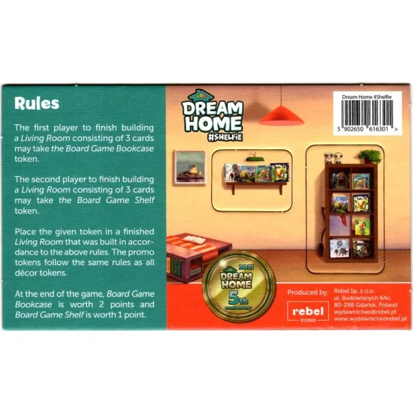 Dream Home: Promo Token – Shelfie