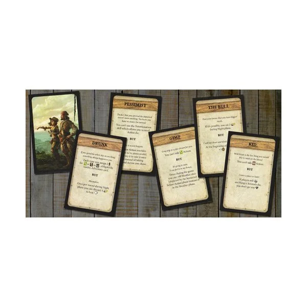 Robinson Crusoe: Adventure on the Cursed Island – Trait Cards I