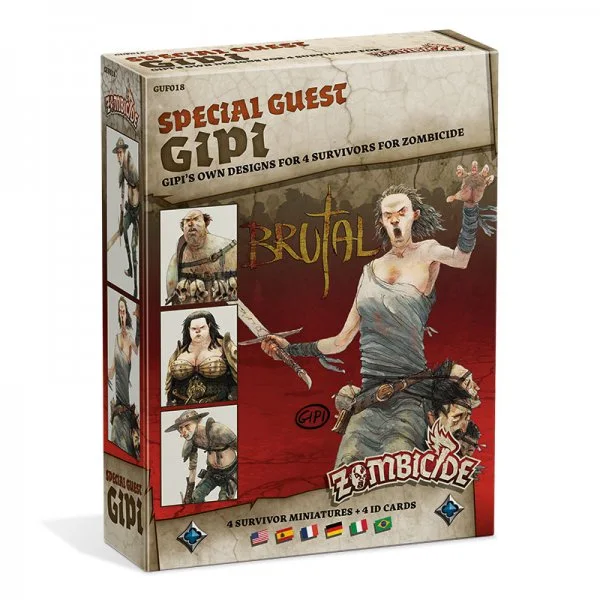Zombicide: Black Plague Special Guest Box – Gipi