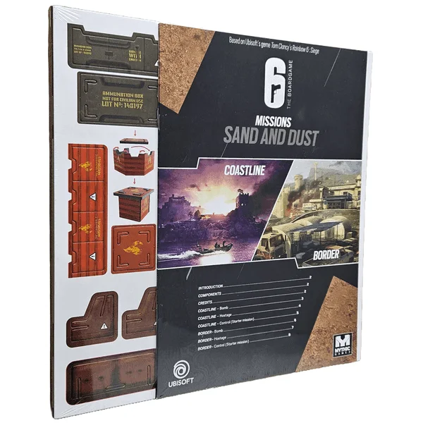6: Siege - The Board Game - Map Pack 3: Sand and Dust