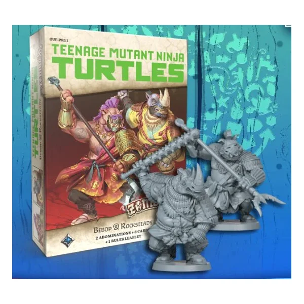 Zombicide: White Death: Bebop and Rocksteady Promo