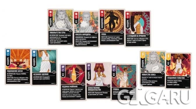 Карты из русского издания. Фото: GaGa Games; описание способностей — по материалам издателя.