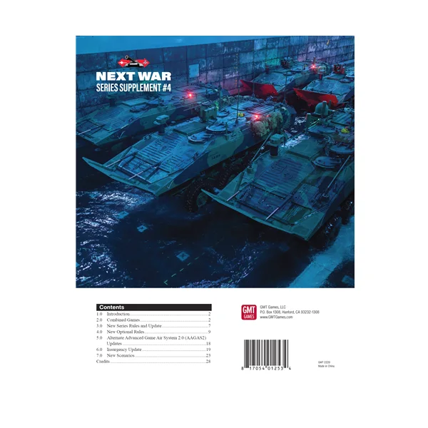 Next War: Supplement #4