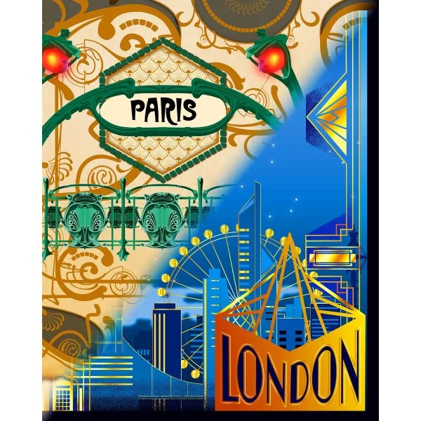 Maglev Metro: London & Paris