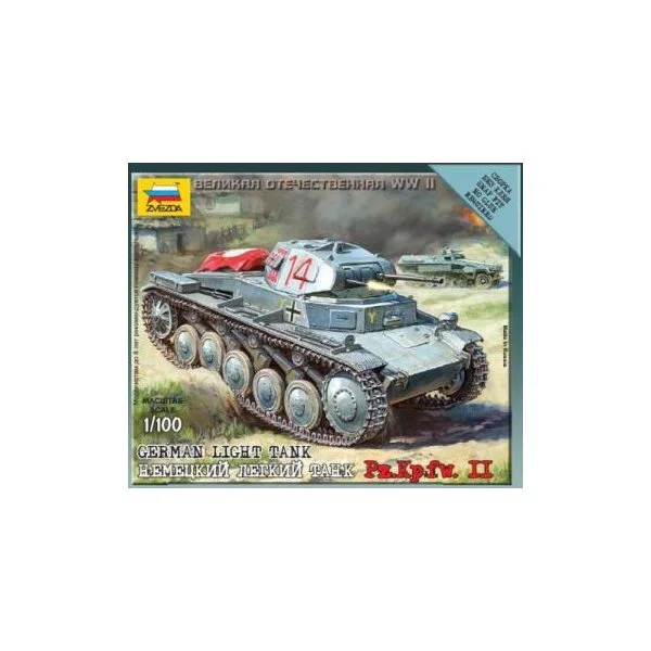 Немецкий лёгкий танк Pz.Kp.fw II