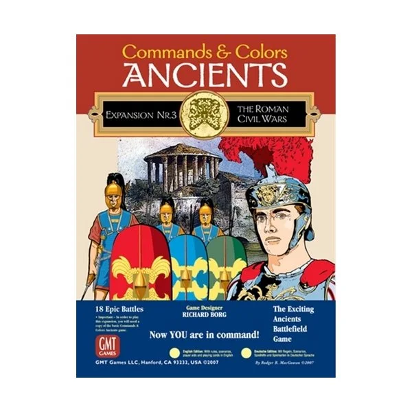 Commands & Colors: Ancients Expansion Pack #3: The Roman Civil Wars