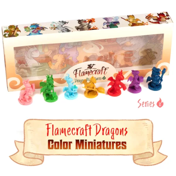 Flamecraft: Dragon Miniatures - Series 2