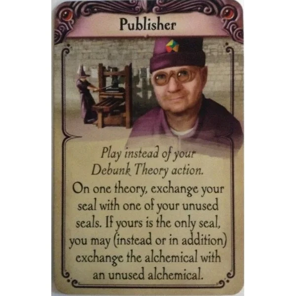 Alchemists: Publisher