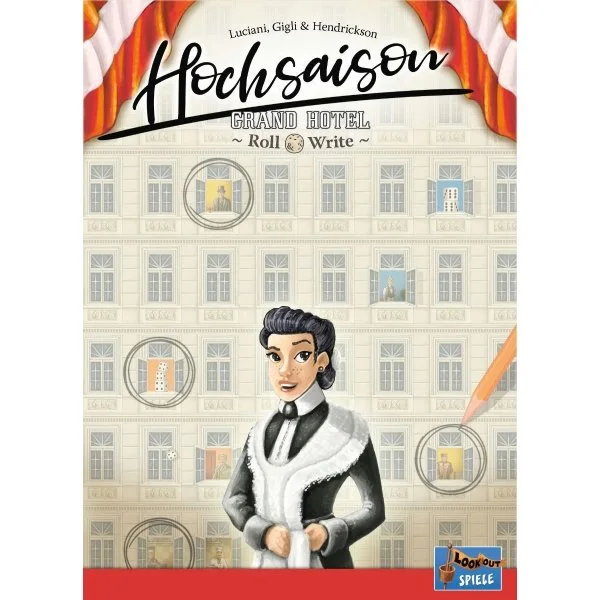 High Season: Grand Hotel Roll & Write
