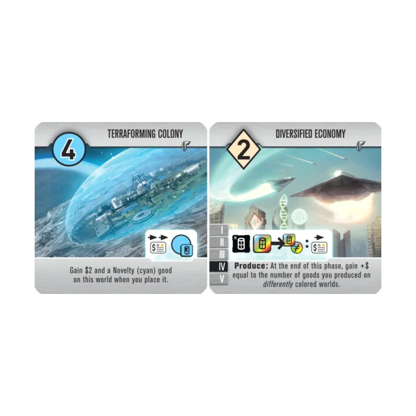 Roll for the Galaxy: Terraforming Colony/Diversified Economy Promo Tile (2016)