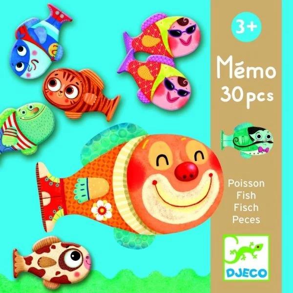 Мемо рыбки Djeco