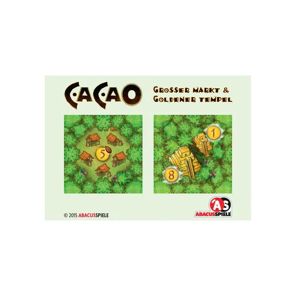 Cacao: Big market & Golden temple