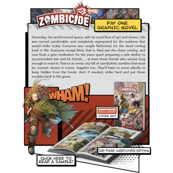 Zombicide Day One Comic Book