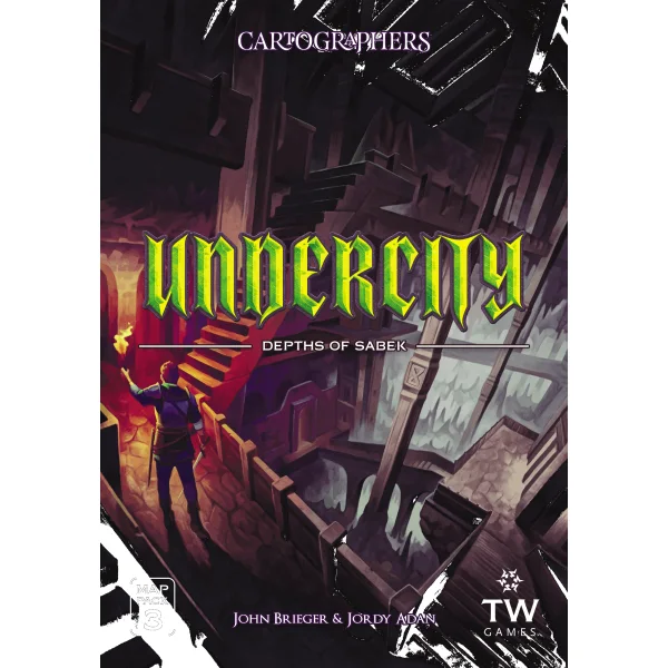 Cartographers Map Pack 3: Undercity – Depths of Sabek