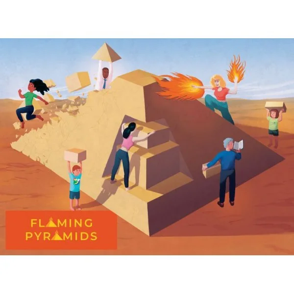 Flaming Pyramids